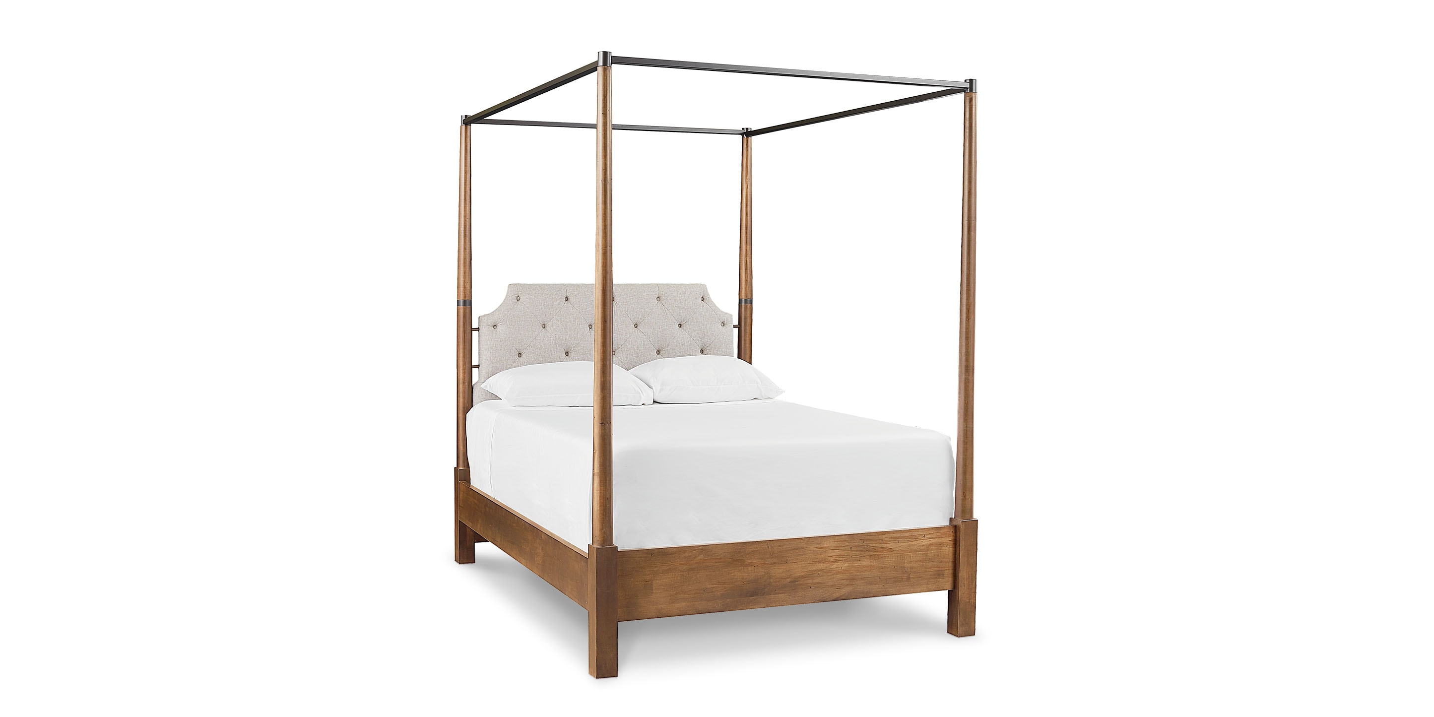 Midtown Upholstered Canopy Bed