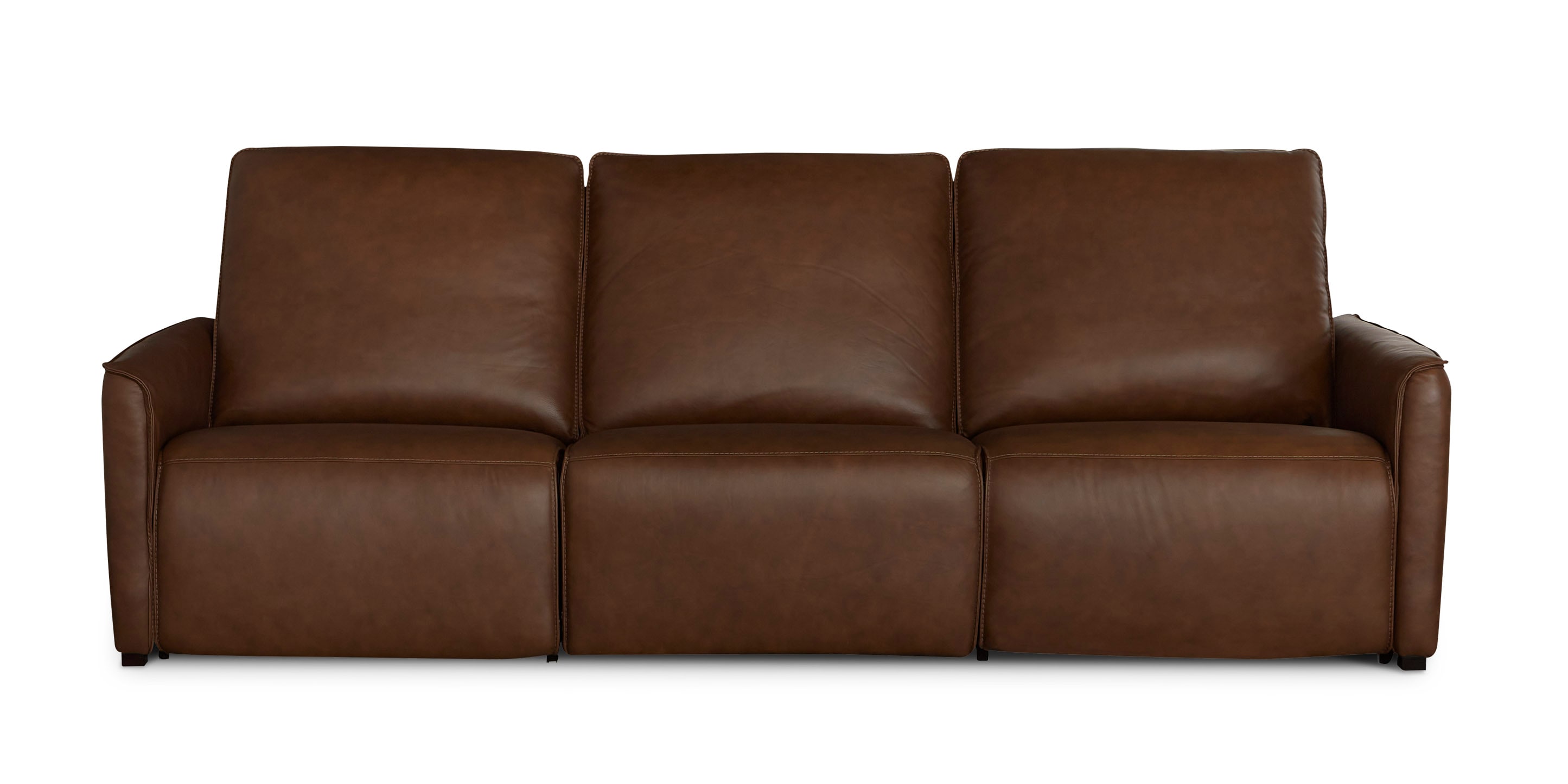 Everett Leather Reclining Sofa
