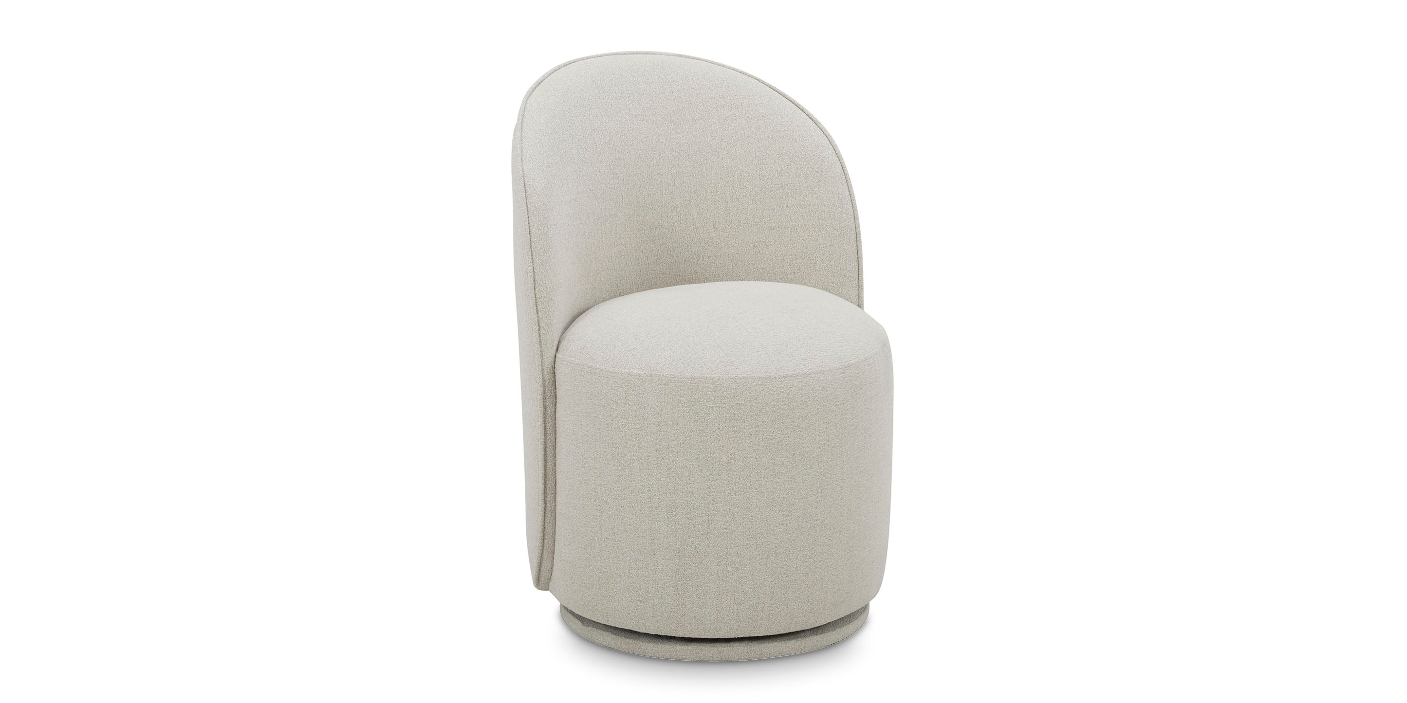 Wells Upholstered Swivel Dining Chair
