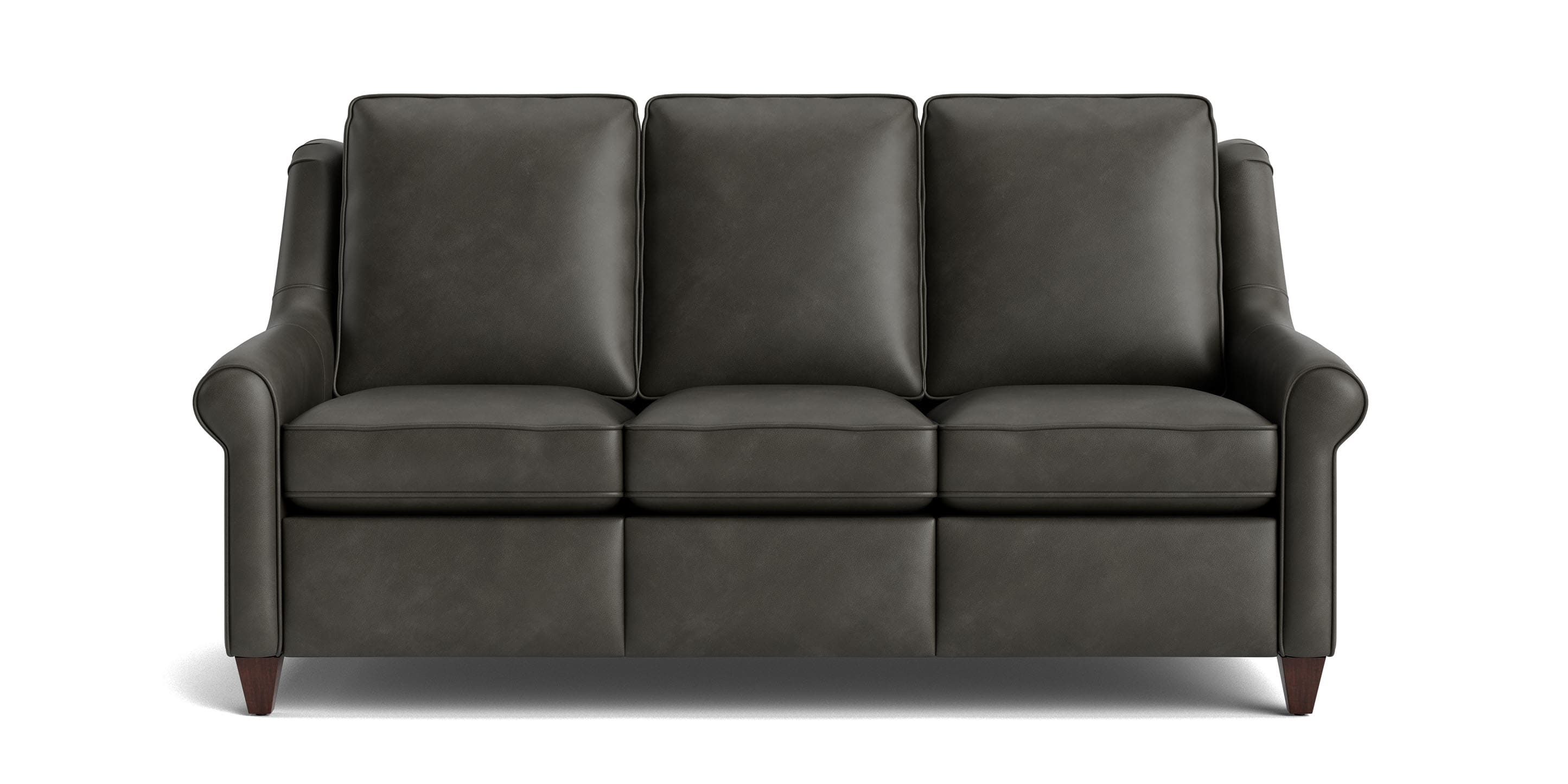 Benchmade Motion Reclining Leather Sock Arm Sofa