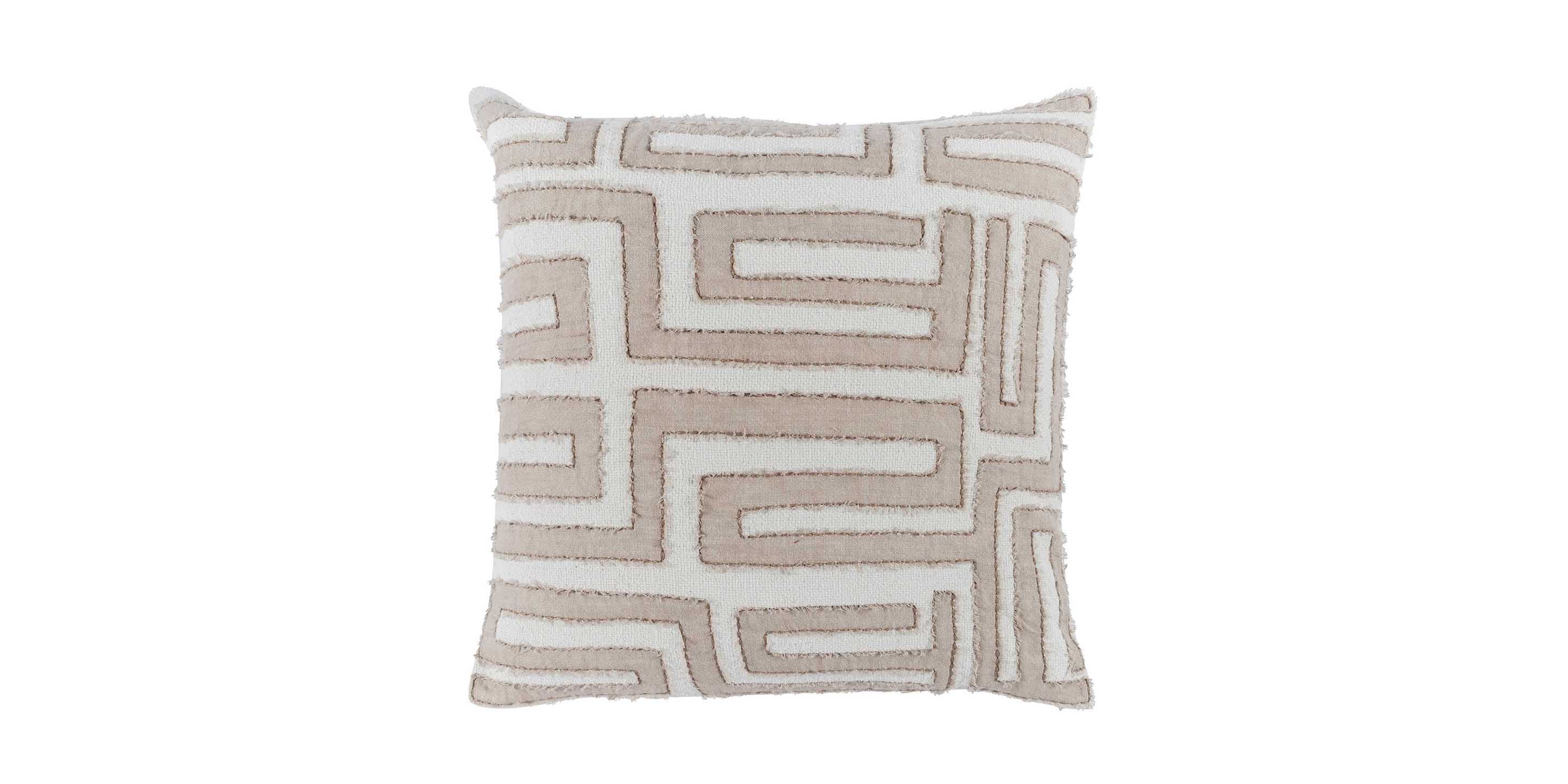 Mateo Natural Ivory Pillow Cover